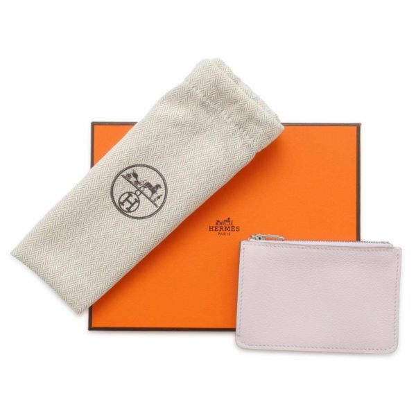 エルメス 財布 コンスタンス スリム モーヴペール/シルバー金具 エバーカラー B刻印 HERMES 財布