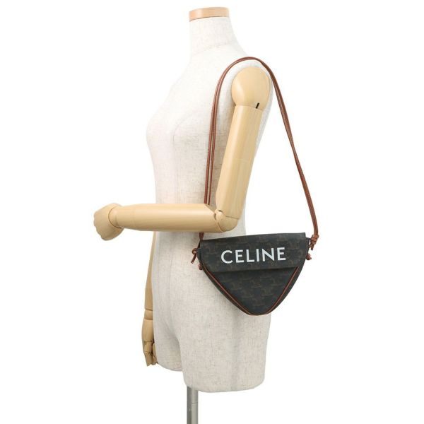 セリーヌ ショルダーバッグ トリオンフ ミニ トライアングル 195902 CELINE ポシェット