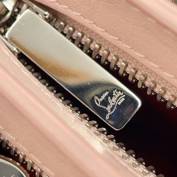 クリスチャン・ルブタン チェーンショルダーバッグ スパイクスタッズ トリルビ スモール カーフレザー Christian Louboutin