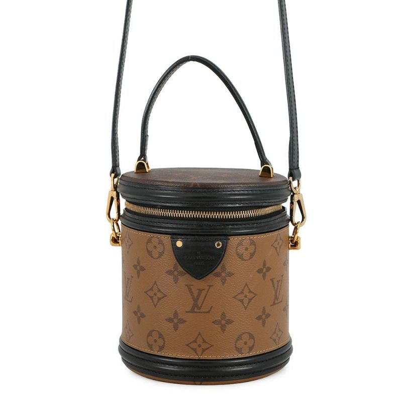 ルイヴィトン ハンドバッグ モノグラム・リバース カンヌ M43986 LOUIS VUITTON ヴィトン 2way ショルダー バニティバッグ