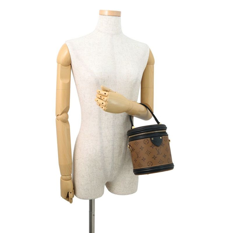 ルイヴィトン ハンドバッグ モノグラム・リバース カンヌ M43986 LOUIS VUITTON ヴィトン 2way ショルダー バニティバッグ
