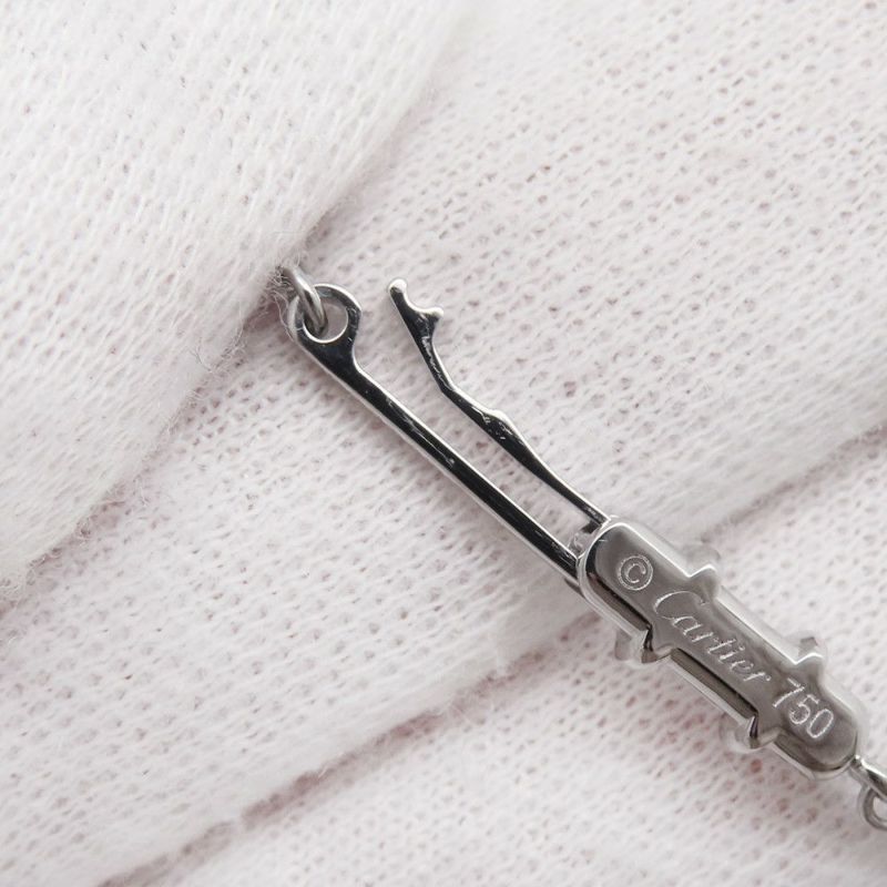 カルティエ ネックレス Cハート ネックレス ダイヤモンド K18WGホワイトゴールド B7008300 Cartier ペンダント