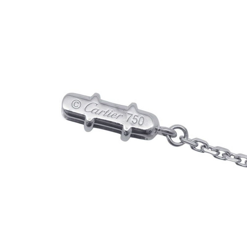 カルティエ ネックレス Cハート ネックレス ダイヤモンド K18WGホワイトゴールド B7008300 Cartier ペンダント