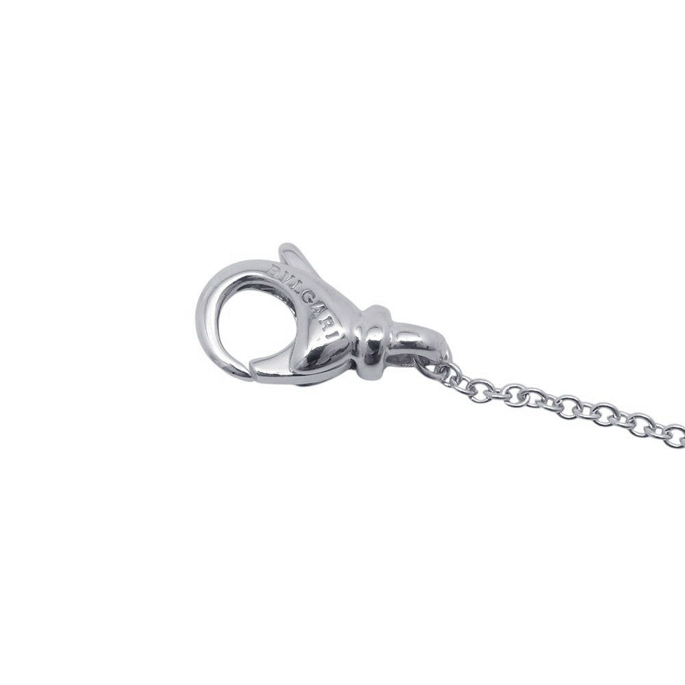 ブルガリ ネックレス コロナ ダイヤモンド 1P 0.30ct K18WGホワイトゴールド 336956 GIA鑑定書付き ペンダント