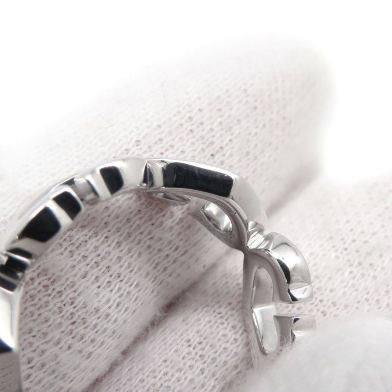 カルティエ リング Cハート リング ダイヤモンド K18WGホワイトゴールド サイズ51 B4041500 Cartier 指輪