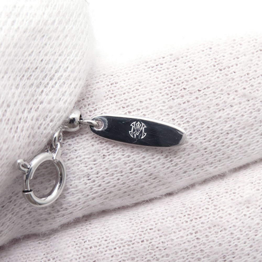 モニッケンダム ネックレス ドロップ ペンダント ダイヤモンド 計0.77ct K18WGホワイトゴールド MONNICKENDAM