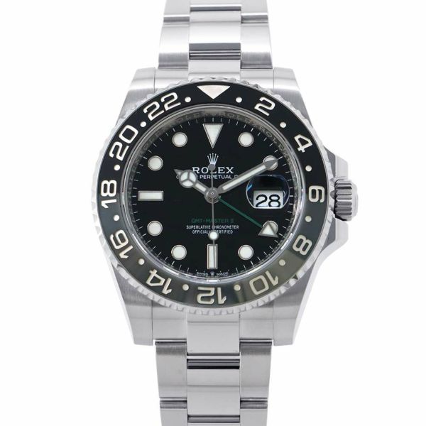 ロレックス GMTマスター2 126710GRNR ROLEX 腕時計 黒文字盤