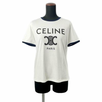 セリーヌ Tシャツ トリオンフ CELINE PARIS レディースサイズS