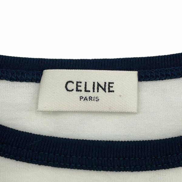 セリーヌ Tシャツ トリオンフ CELINE PARIS レディースサイズS 2X872671Q CELINE 半袖 トップス 白