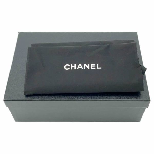 シャネル ローファー ココマーク チェーン レザー レディースサイズ36 1/2C G35067 CHANEL 靴 黒