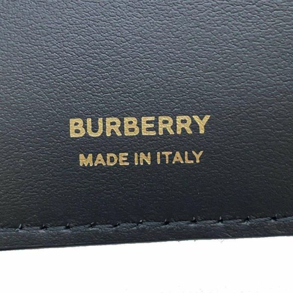 バーバリー 三つ折り財布 キルティング ローラ 8062372 BURBERRY 財布 黒