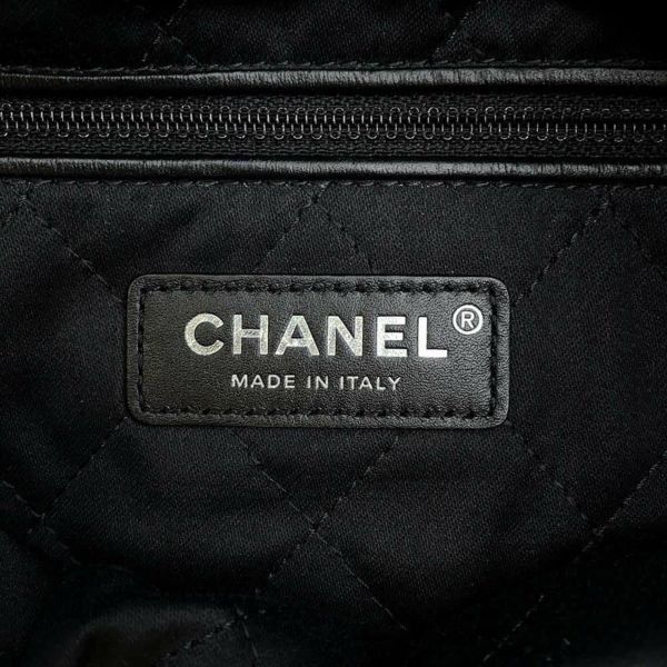 シャネル リュック シャネル22 スモールシャイニーカーフレザー AS3859 CHANEL バックパック 黒