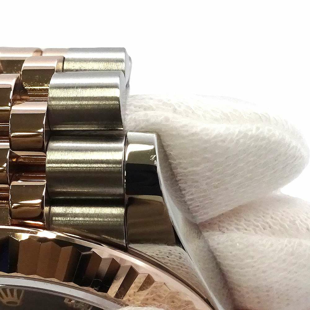 ロレックス デイトジャスト41 SS/K18PG 126331G ROLEX 腕時計 チョコレート文字盤 10PD