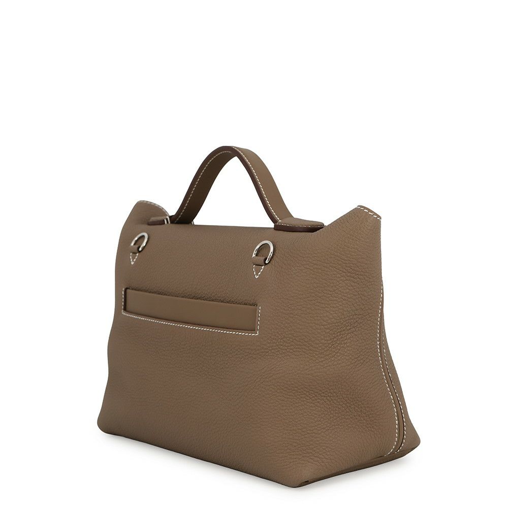 エルメス 24/24 29 サック ヴァンキャトル エトゥープ/シルバー金具 トゴ/スイフト K刻印 2wayショルダー