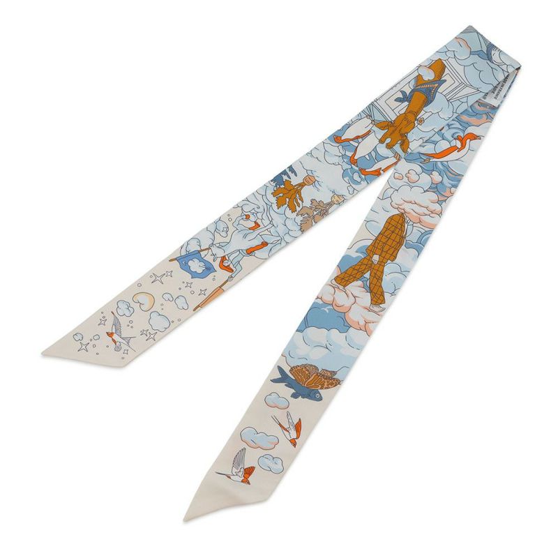 エルメス スカーフ ツイリー 私の雲 Sur Mon Nuage HERMES シルクツイル 2022年秋冬