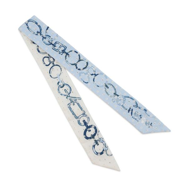 エルメス スカーフ ツイリー ド・レ・ブックル・ブロデリー・アングレーズDo Re Boucles Broderie Anglaise 2023春夏