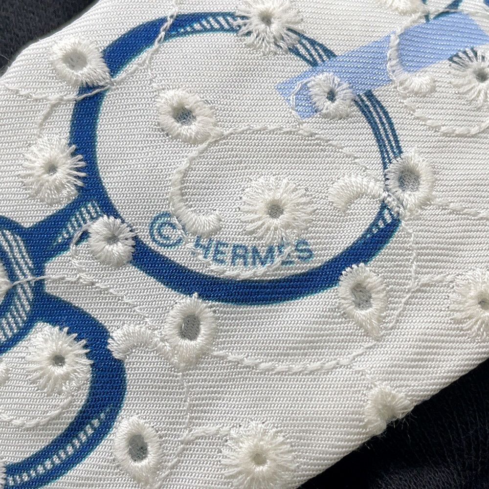 エルメス スカーフ ツイリー ド・レ・ブックル・ブロデリー・アングレーズDo Re Boucles Broderie Anglaise 2023春夏