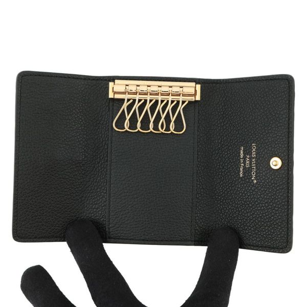 ルイヴィトン キーケース モノグラム・アンプラント 6連キーケース ミュルティクレ6 M64421 LOUIS VUITTON ブラック 黒