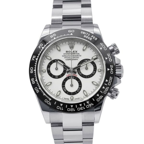 ロレックス コスモグラフ デイトナ ランダムシリアル ルーレット 116500LN ROLEX 腕時計 白文字盤