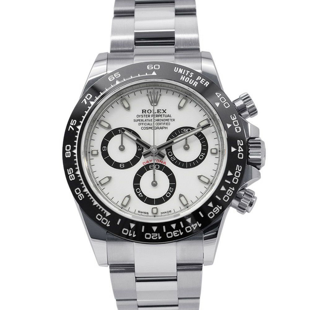 ロレックス コスモグラフ デイトナ ランダムシリアル ルーレット 116500LN ROLEX 腕時計 白文字盤