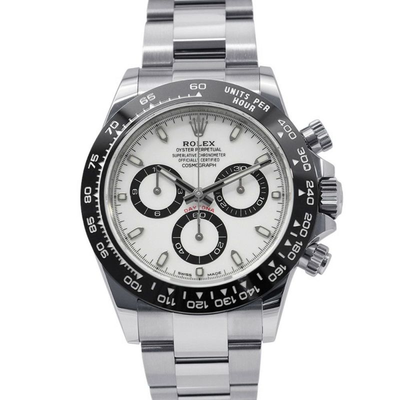 ロレックス コスモグラフ デイトナ ランダムシリアル ルーレット 116500LN ROLEX 腕時計 白文字盤