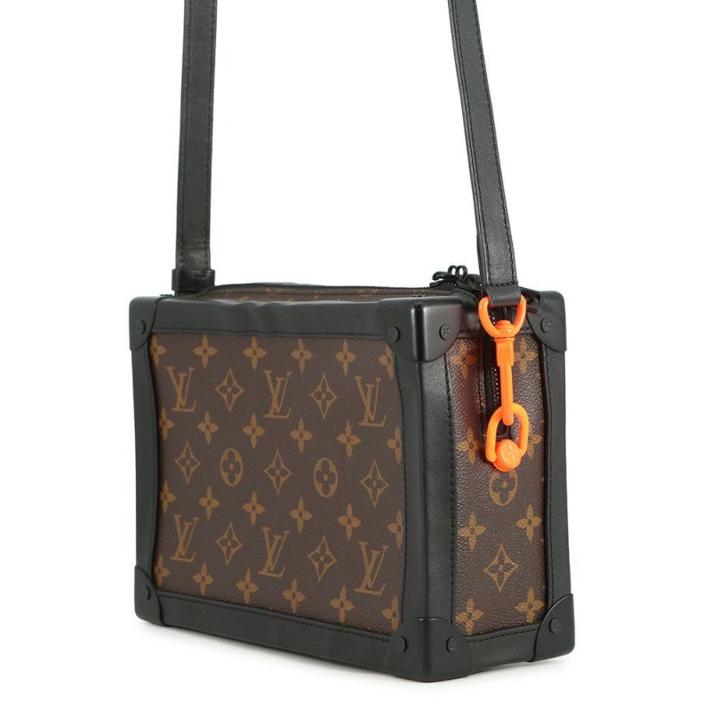 ルイヴィトン ショルダーバッグ モノグラム・ソーラーレイ ソフトトランク M44427 ヴィトン バッグ ヴァージル・アブロー 黒 ブラック