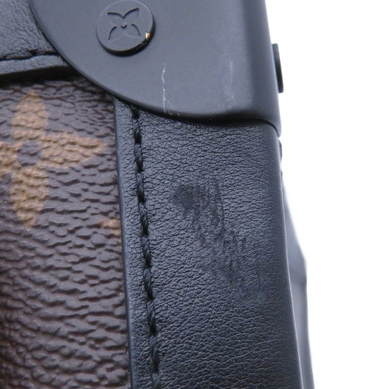 ルイヴィトン ショルダーバッグ モノグラム・ソーラーレイ ソフトトランク M44427 ヴィトン バッグ ヴァージル・アブロー 黒 ブラック