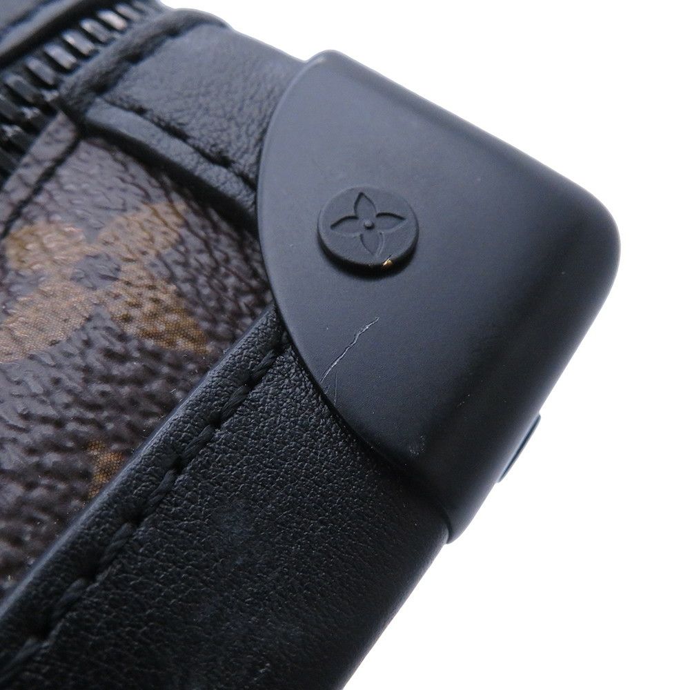 ルイヴィトン ショルダーバッグ モノグラム・ソーラーレイ ソフトトランク M44427 ヴィトン バッグ ヴァージル・アブロー 黒 ブラック