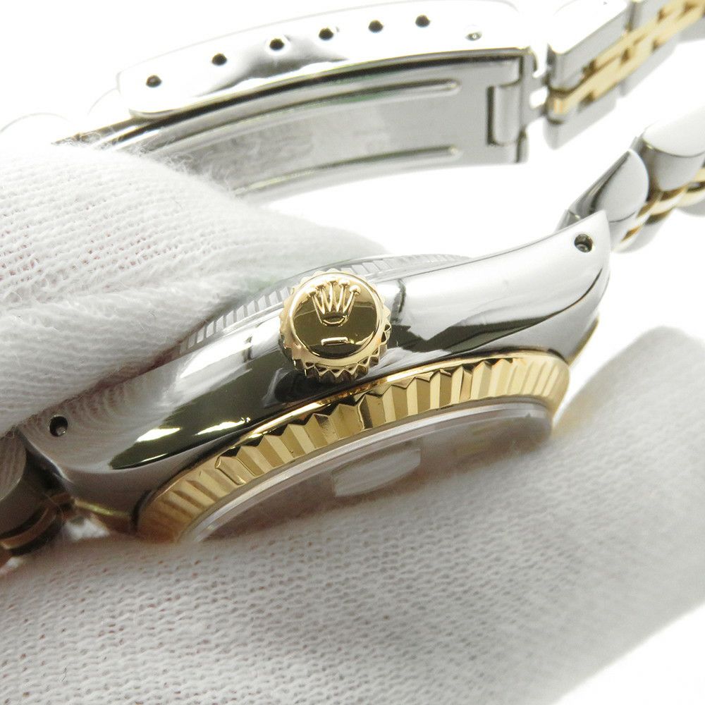 ロレックス デイトジャスト X番 SS/K18YG 69173 ROLEX 腕時計 白文字盤