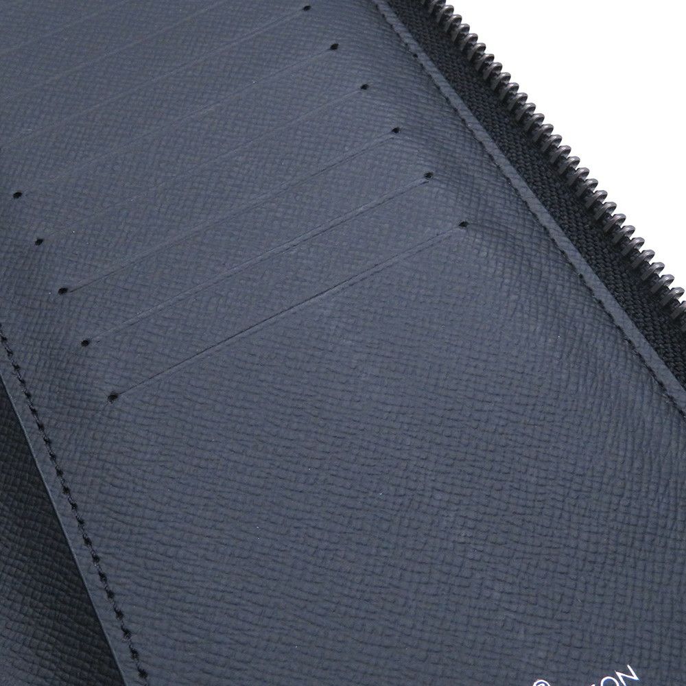 ルイヴィトン 長財布 モノグラム・エクリプス ジッピーウォレット・ヴェルティカル M62295 LOUIS VUITTON ヴィトン 黒 ブラック