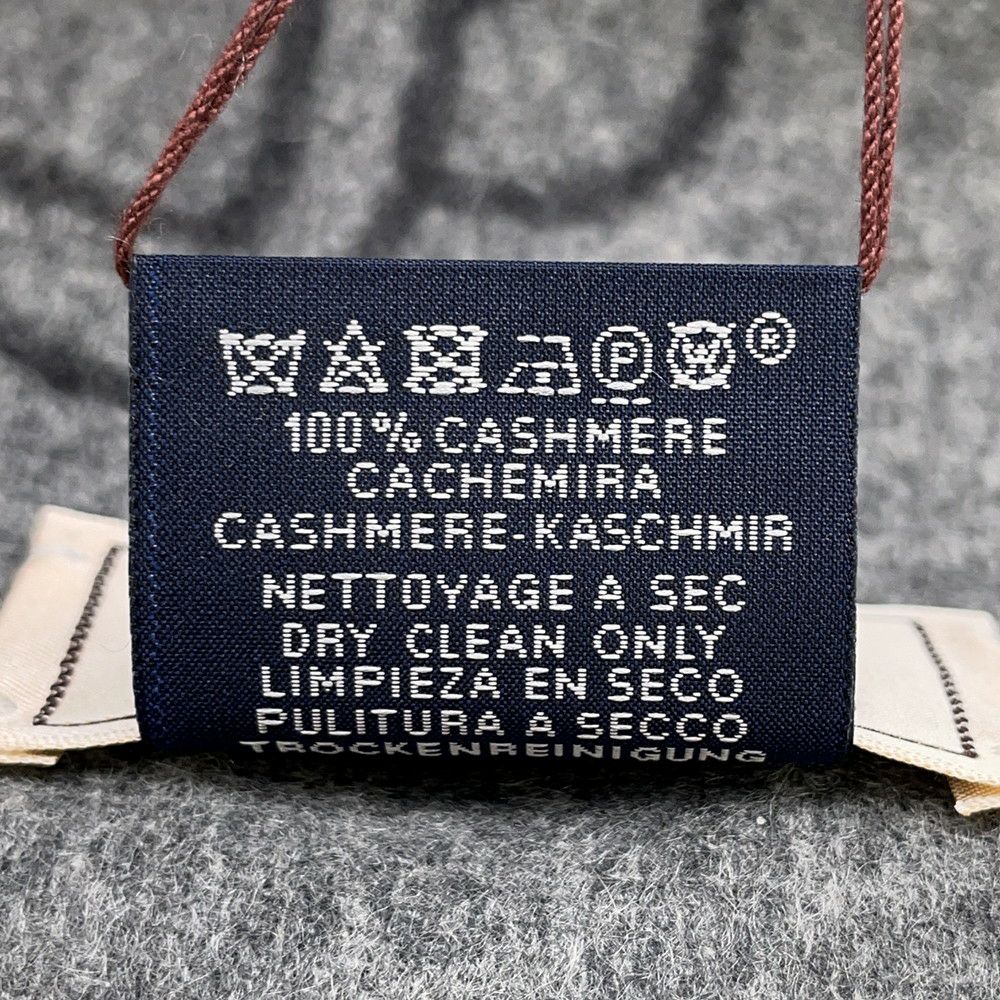 エルメス マフラー テット・ア・テット・エケストル カシミヤ HERMES メンズ ショール