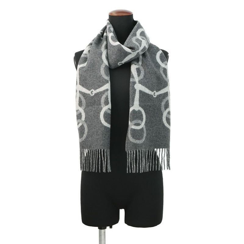 エルメス マフラー エニー・モール カシミヤ HERMES メンズ ショール