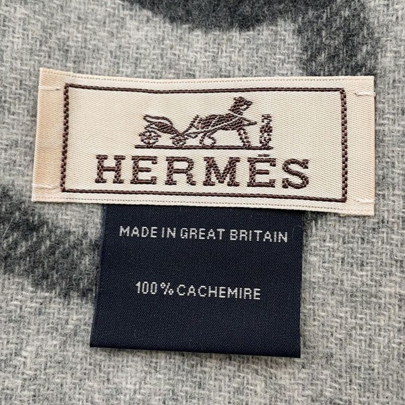 エルメス マフラー エニー・モール カシミヤ HERMES メンズ ショール