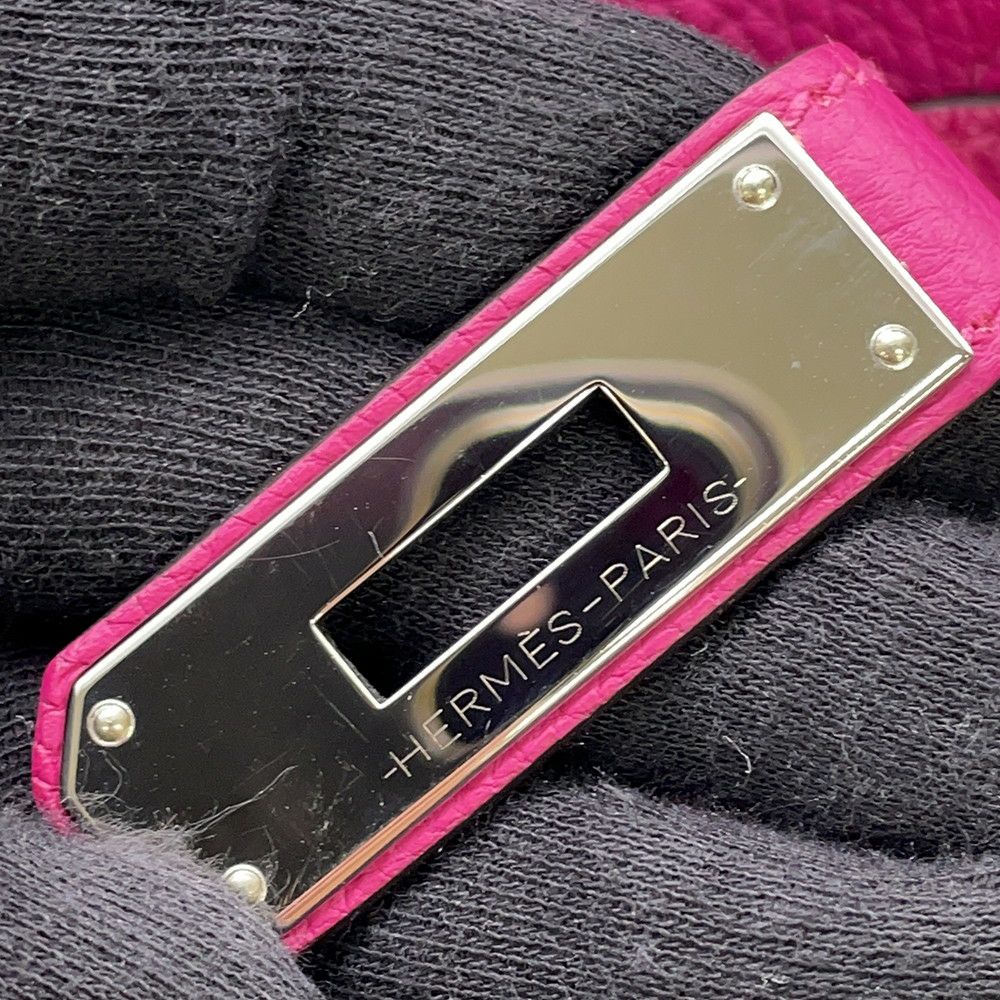 エルメス バーキン30 ローズパープル/シルバー金具 トゴ A刻印 HERMES Birkin ハンドバッグ