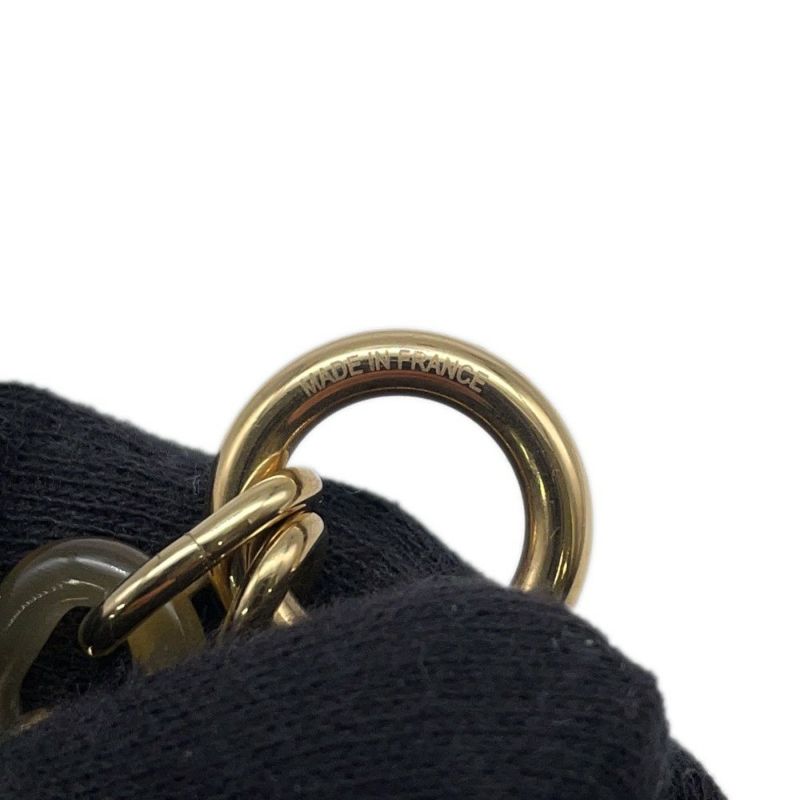 エルメス ロングネックレス レジーユ バッファローホーン/メタル HERMES Wチェーン アクセサリー