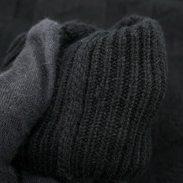 エルメス ニット ロングスリーブ Hモチーフ レディースサイズ34 HERMES アパレル トップス 黒