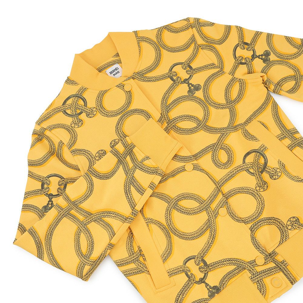 エルメス ジャケット パルフロワ・リミックス テディブルゾン レディースサイズ34 HERMES アウター