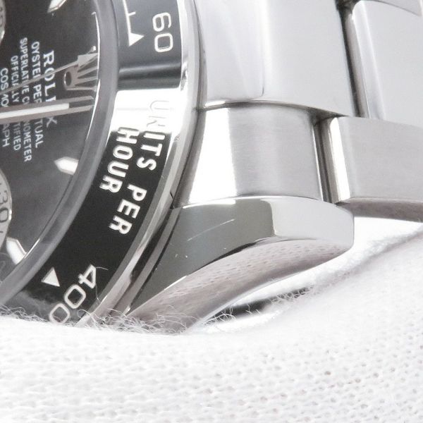 ロレックス コスモグラフ デイトナ ランダムシリアル ルーレット 126500LN ROLEX 腕時計 黒文字盤