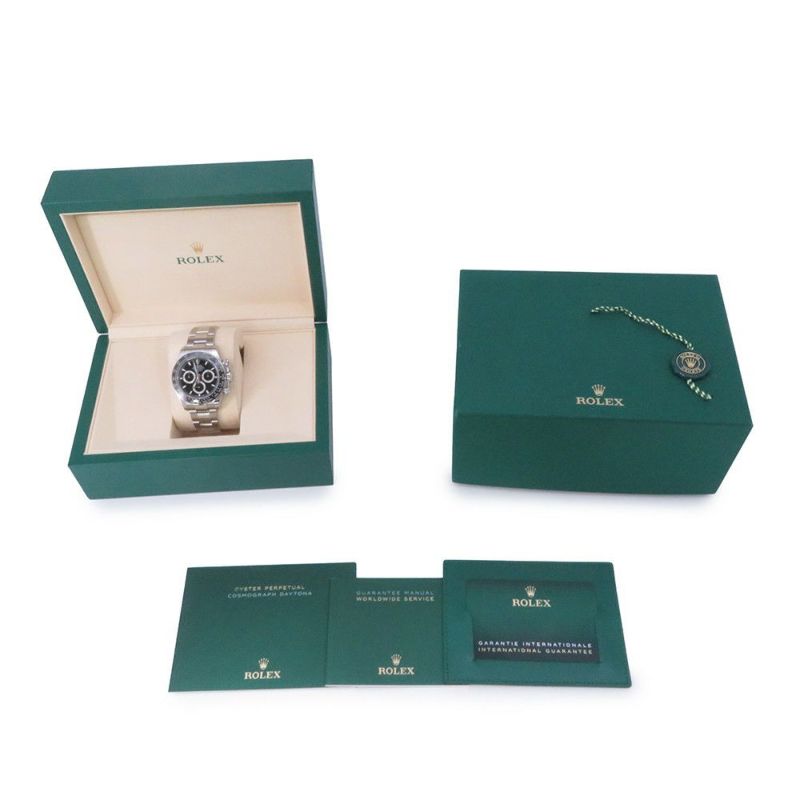ロレックス コスモグラフ デイトナ ランダムシリアル ルーレット 126500LN ROLEX 腕時計 黒文字盤