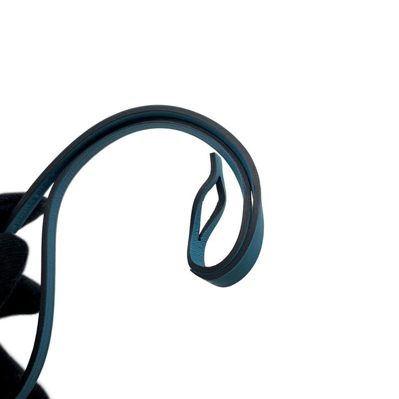 エルメス バッグチャーム ボリードシャーク ニューブルージーン/シルバー金具 スイフト W刻印