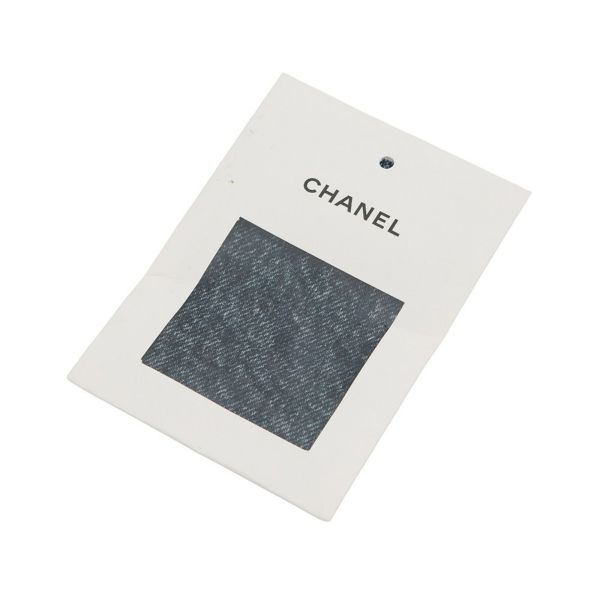 シャネル パンツ カメリア プリント ウォッシュド デニムパンツ コットン レディースサイズ36 P70188 CHANEL ボトムス