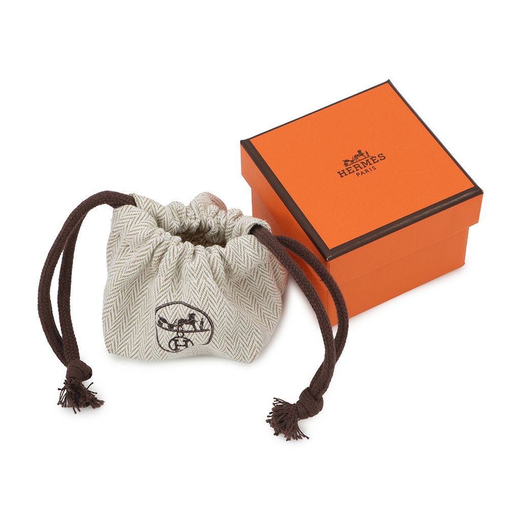 エルメス リング ジョケット GM ブラック/ピンクゴールド金具 サイズ53 HERMES 指輪 黒