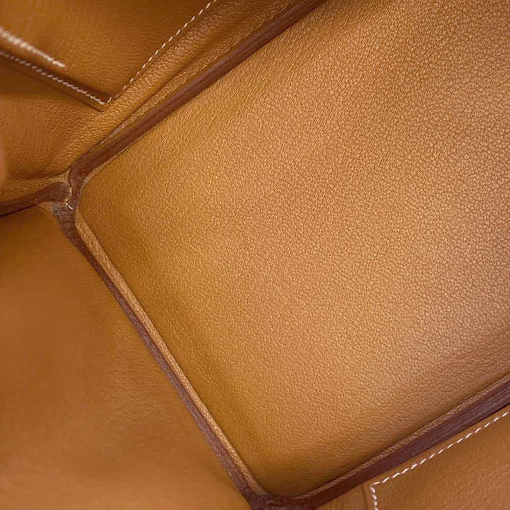 エルメス バーキン25 ゴールド/ゴールド金具 トゴ Z刻印 HERMES Birkin ハンドバッグ