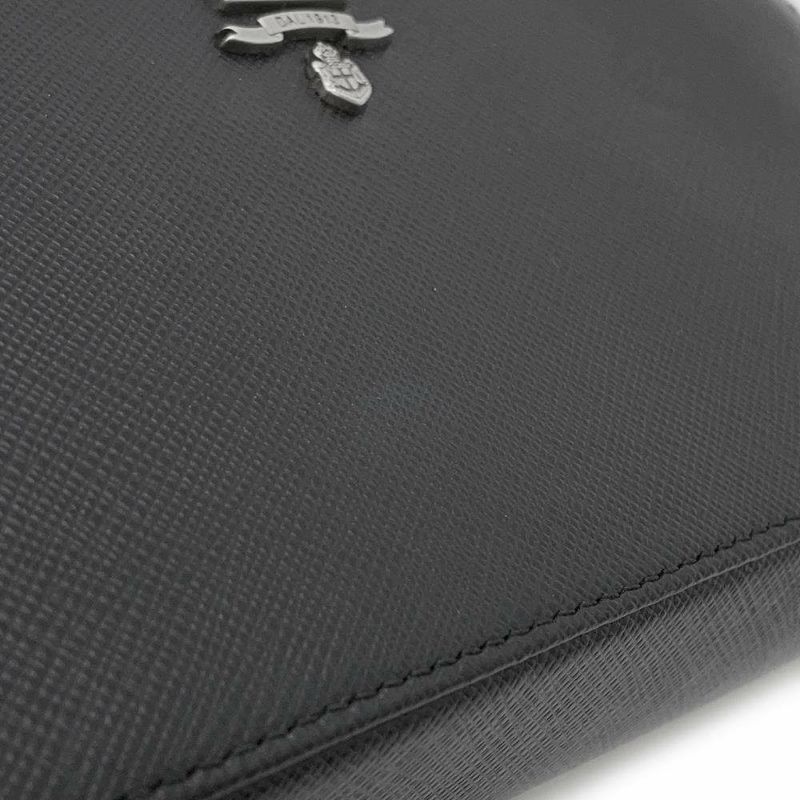 プラダ ショルダーバッグ サフィアーノ 1DH010 PRADA バッグ ウォレット 財布 黒
