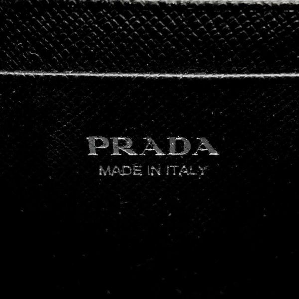 プラダ ショルダーバッグ サフィアーノ 1DH010 PRADA バッグ ウォレット 財布 黒