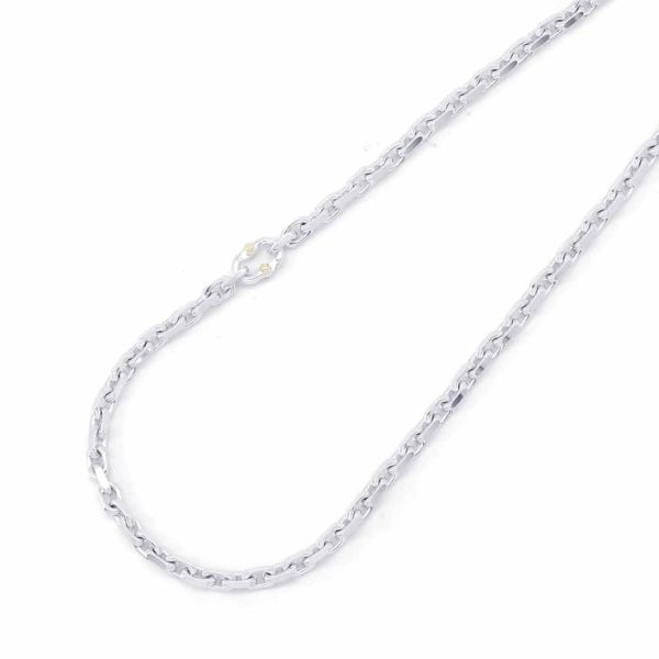 ティファニー ネックレス 1837 メイカーズ チェーン ネックレス K18YG SV925 63448826 Tiffany&Co. ジュエリー