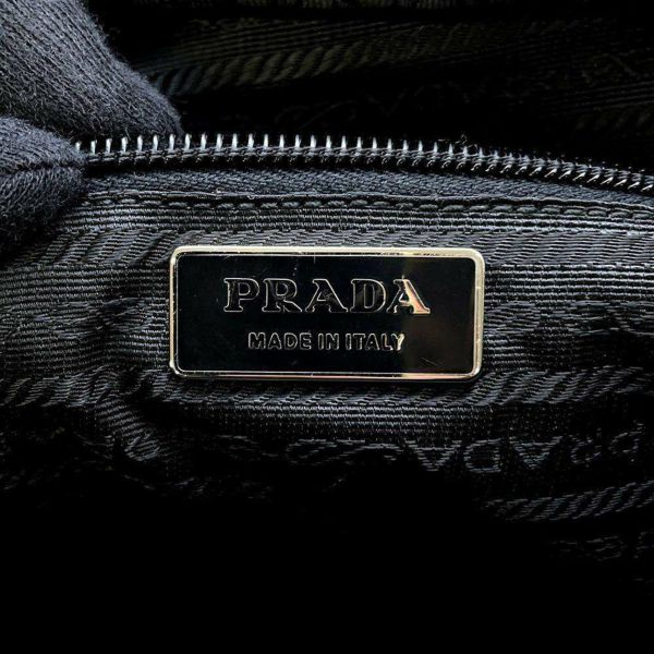 プラダ ショルダーバッグ ナイロン PRADA バッグ 斜め掛け 黒