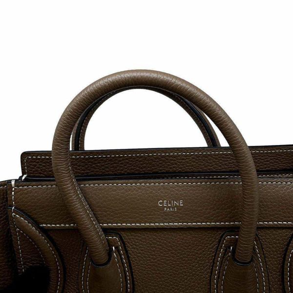 セリーヌ ハンドバッグ ラゲージ ナノショッパー 189243 CELINE バッグ 2wayショルダーバッグ