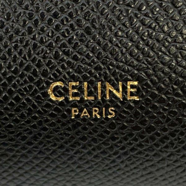 セリーヌ ハンドバッグ ベルトバッグ マイクロ レザー 189153 CELINE 2wayショルダーバッグ 黒