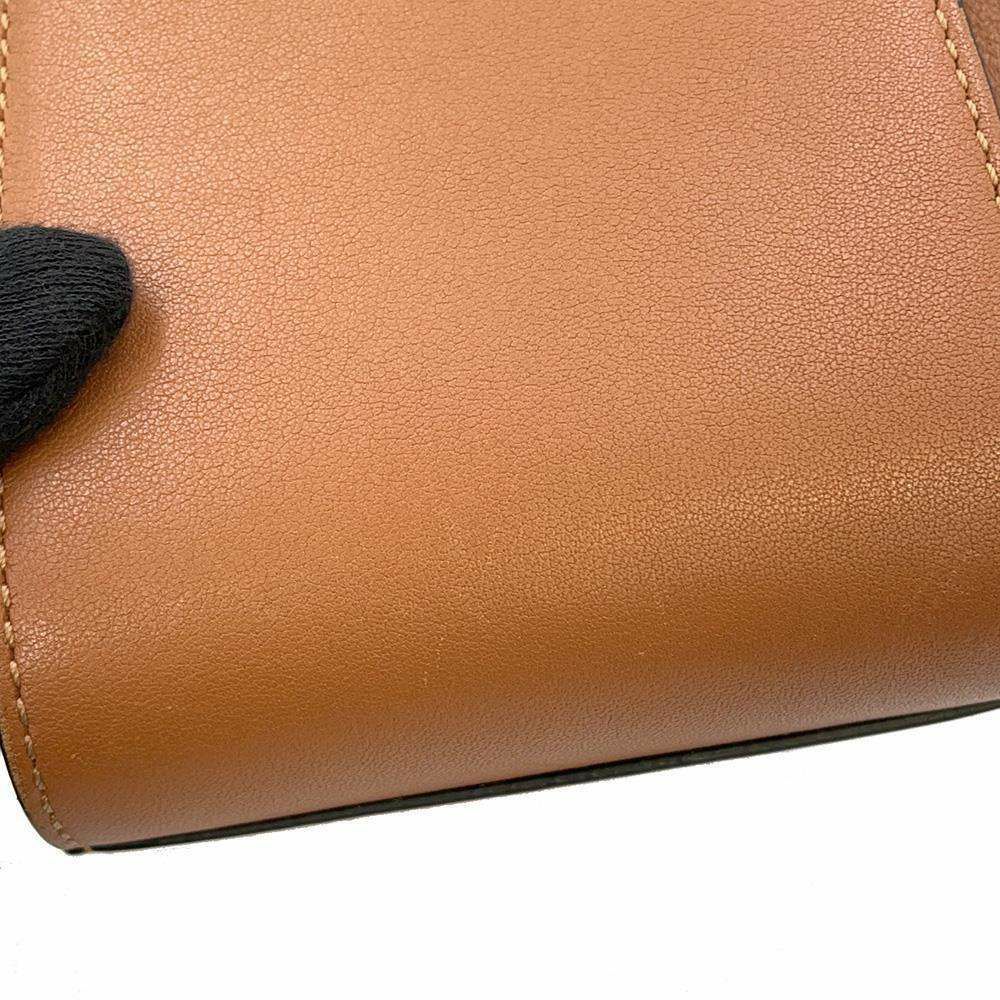 ロエベ ハンドバッグ ハンモック ドローストリング ミニ カーフレザー A538V07X15 2wayショルダーバッグ ブラウン